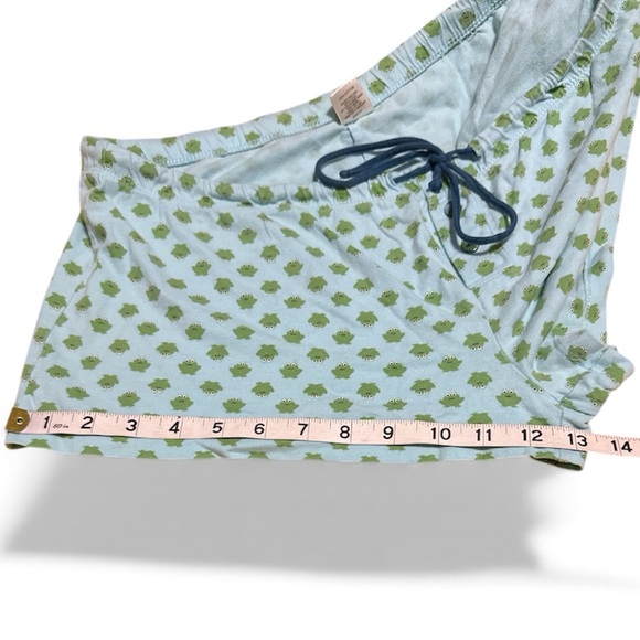 Tilt blue and green Frog pajama shorts - Picture 9 of 9